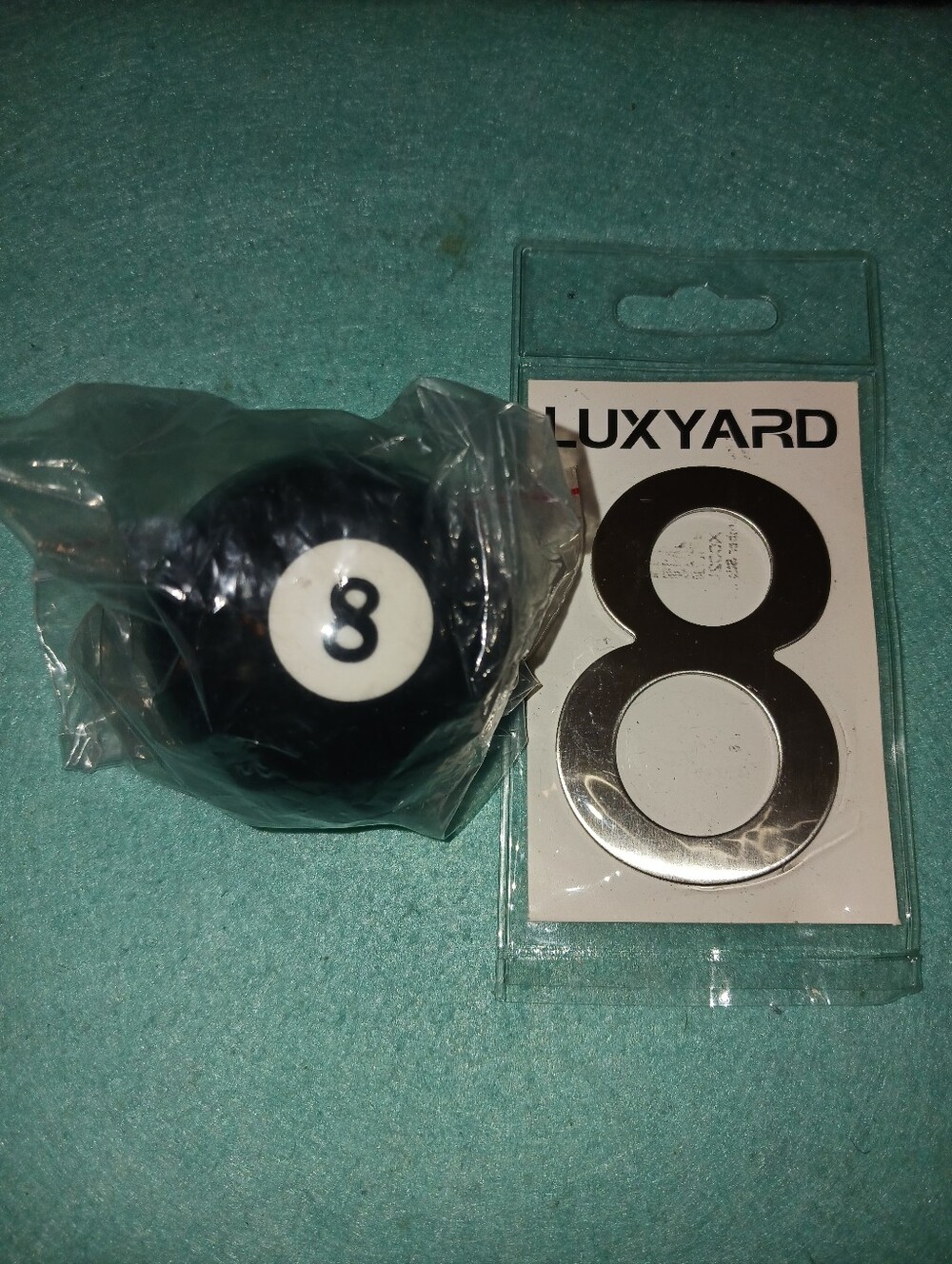 CRAZY 8s Lot! - 2-1/4" Regulation Size Billiard Eight #8 Pool Ball + Metal 8 New